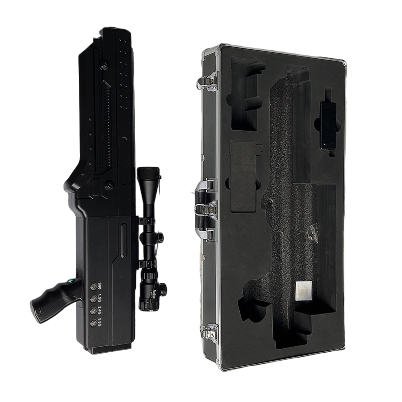  塔什库尔干手持便携式枪型低空防御反制四通道A型