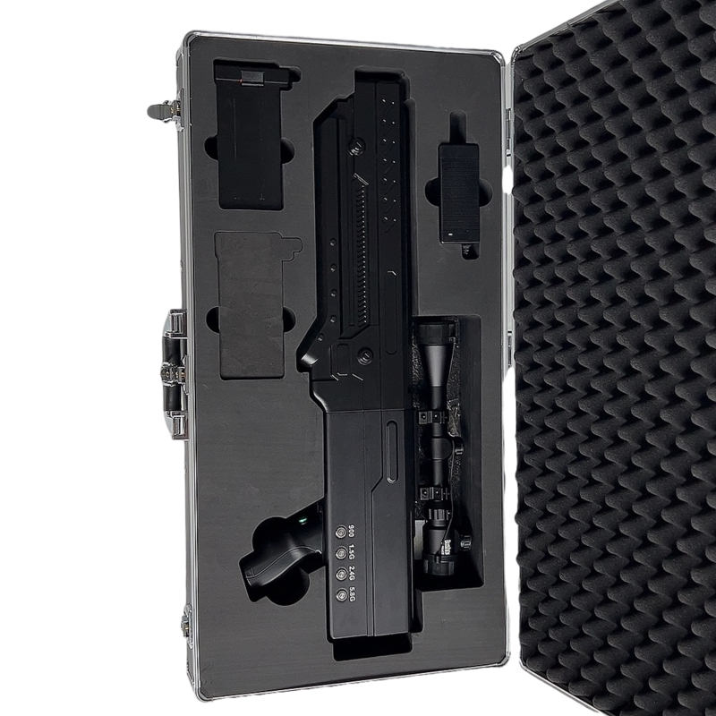  塔什库尔干手持便携式枪型低空防御反制四通道B型